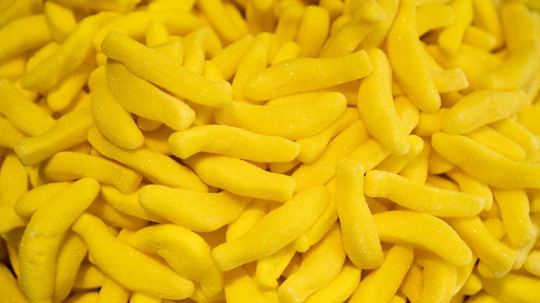 Banana flavored candies