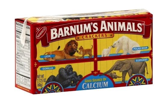 Barnums Animal cracker box