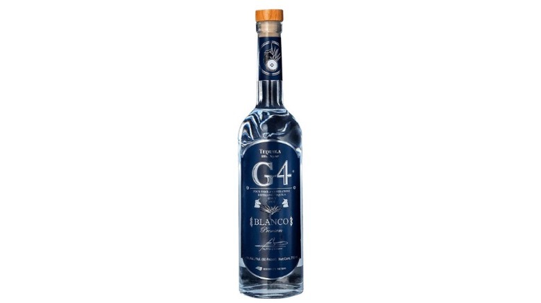A bottle of G4 Blanco