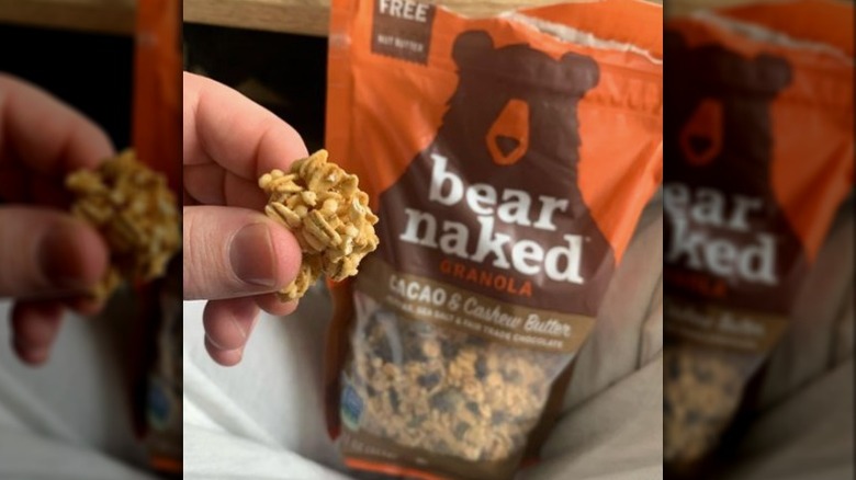 Cacao and Cashew Butter granola