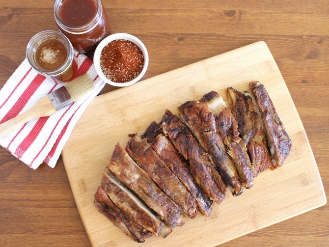 Beer-Basted Baby Back Ribs