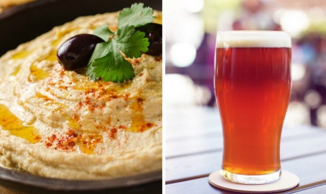 The next big trend: people dipping chunks of pita into their chickpea beer.