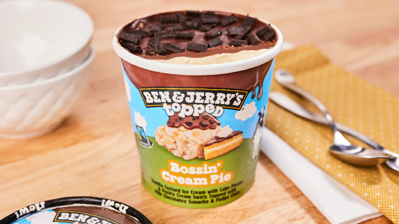 ben and jerrys cossin' cream pie ice cream
