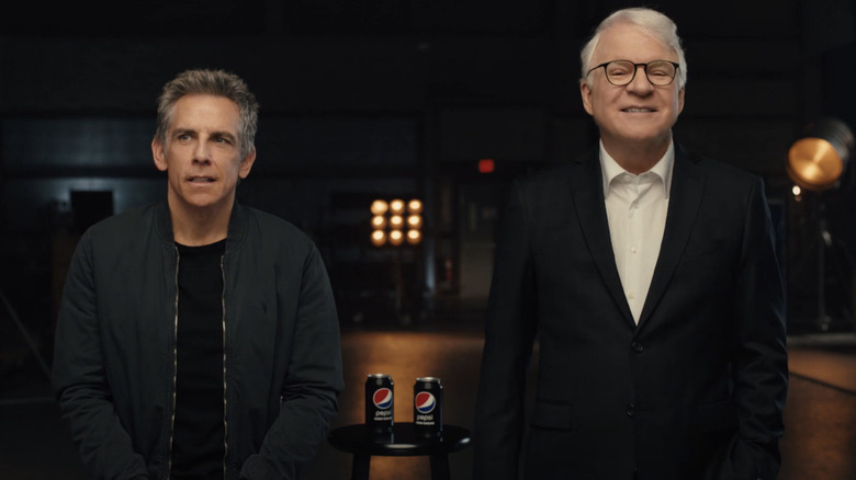 Ben Stiller and Steve Martin smiling