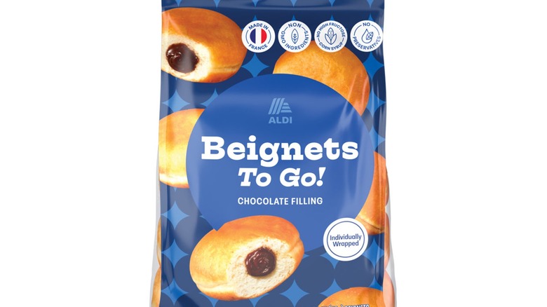 A bag of Aldi Beignets To Go