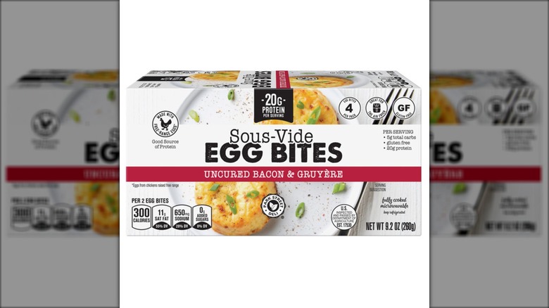 Box of Aldi's Park Street Deli Bacon & Gruyère Sous-Vide Egg Bites