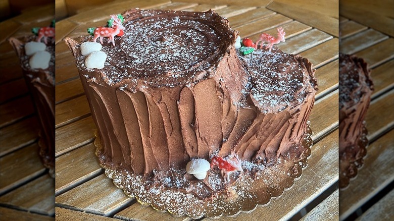 Baked's chocolate stump cake