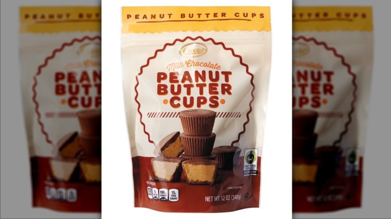 A bag of Choceur Milk Chocolate Peanut Butter Cups