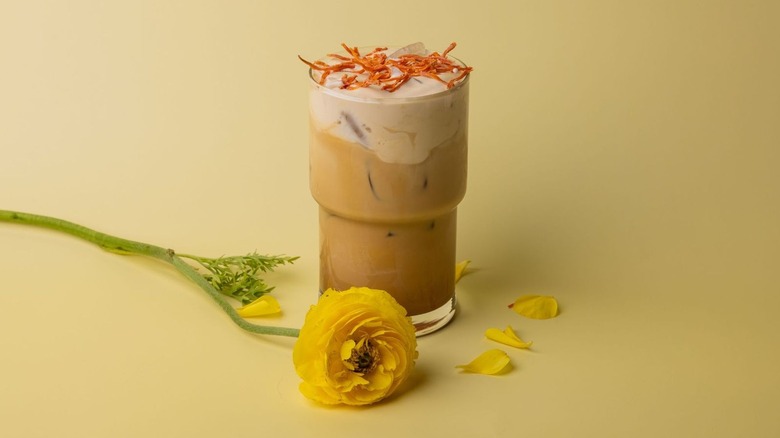 Iced coffee drink from Be Bright Coffee