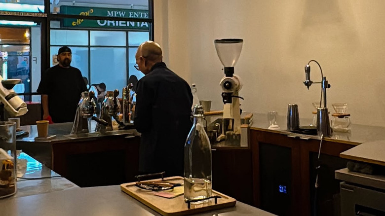 The coffee counter at Endorffeine