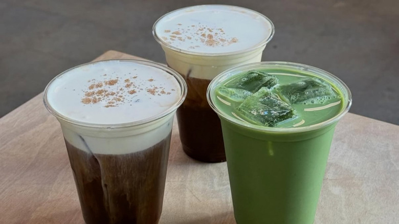 Cream Top and Matcha from Maru