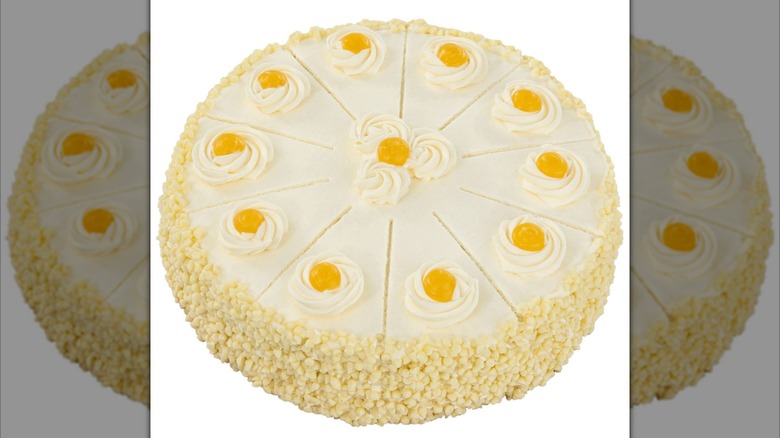 Kirkland Signature Limoncello Mascarpone Cake with white background