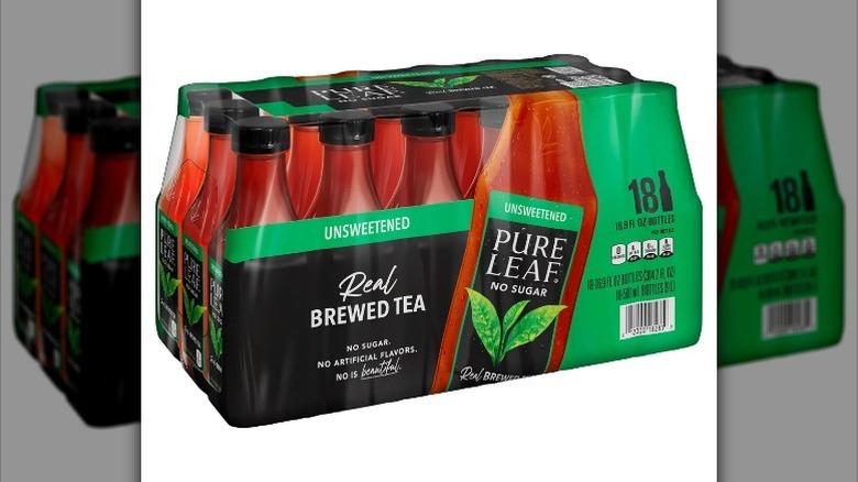 18-count Pure Leaf tea on white background