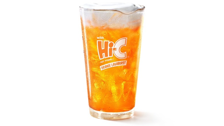 Glass of Orange Dream with Hi-C