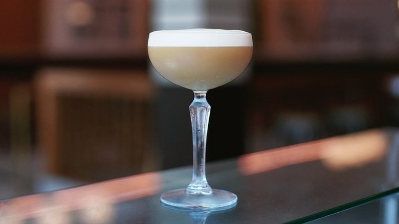 Giuseppe & Sons cocktail foam at top