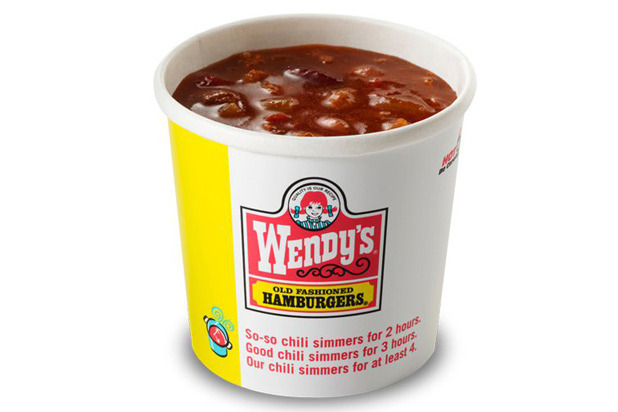 3. Chili at Wendy's 