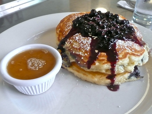 Blueberry Pancakes at Clinton Street Baking Co.