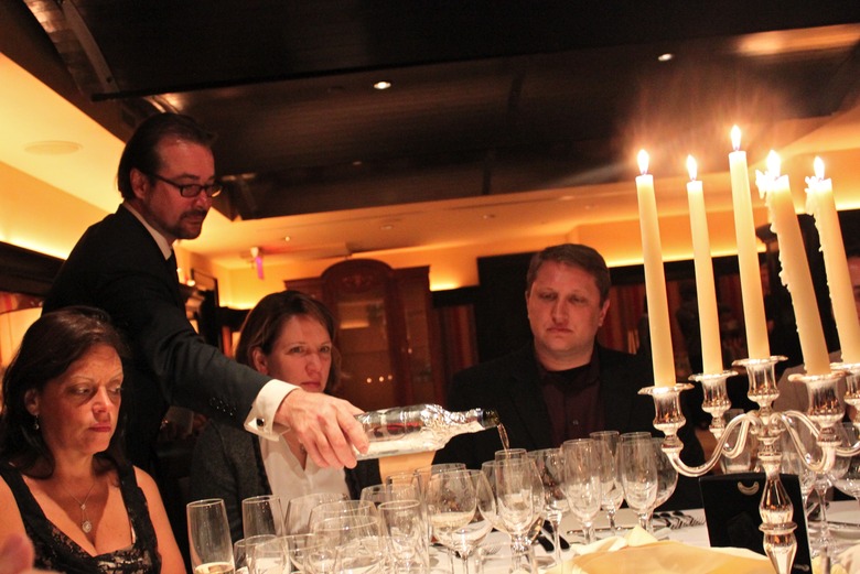 Dine Private Interactive Wine Dinner