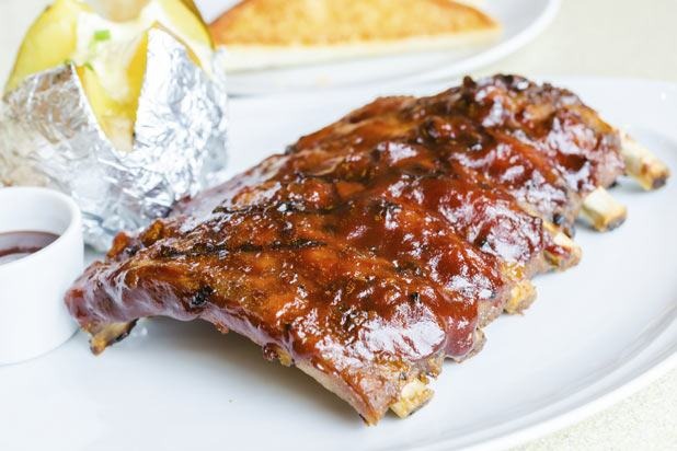 Hawaiian BBQ Oven Baked Ribs 