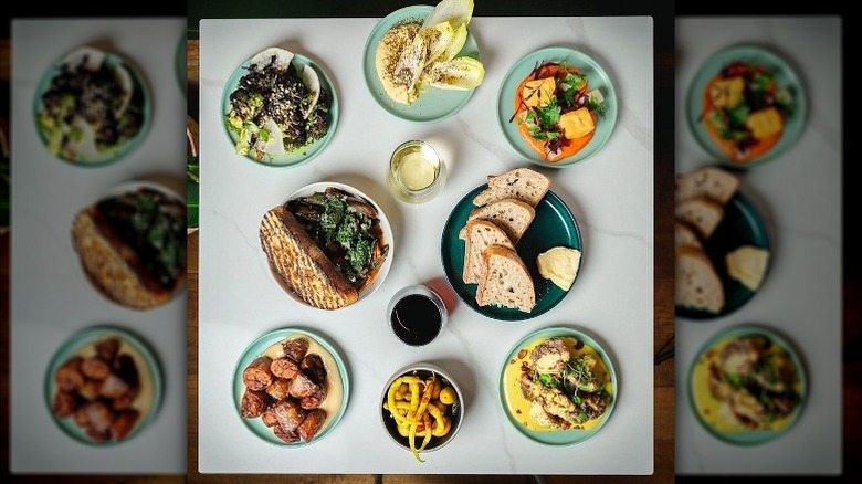 Five March food plates