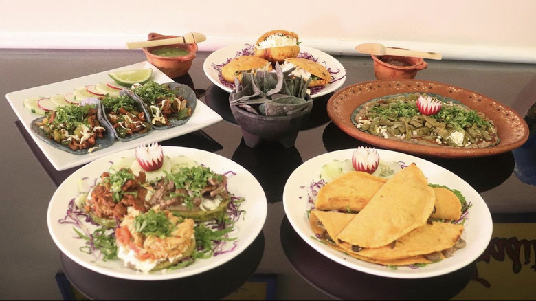 Blue Corn tacos