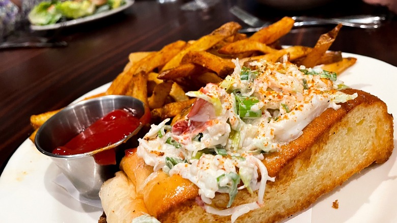 Lobster roll at The Darling