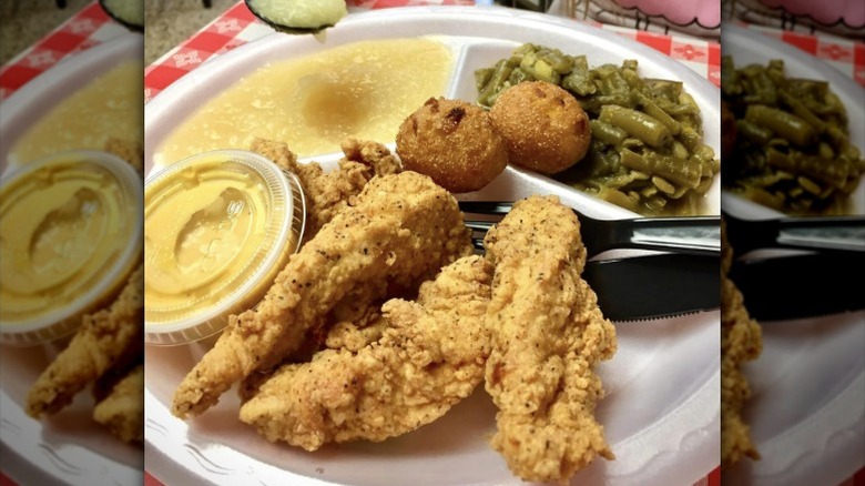 Lobster roll at Sea Shack