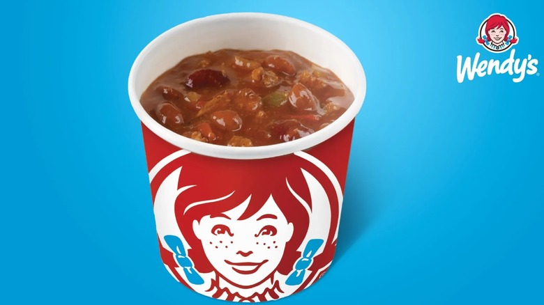 Wendy's cup of chili