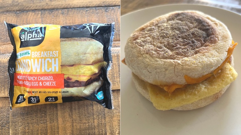 Alpha breakfast sandwich