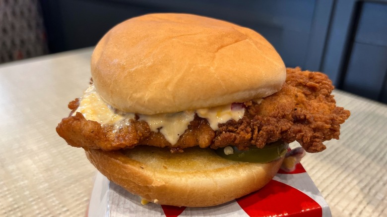 Chick-fil-A Pimento sandwich