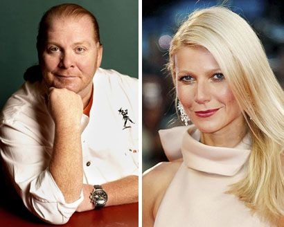 Mario Batali and Gwyneth Paltrow
