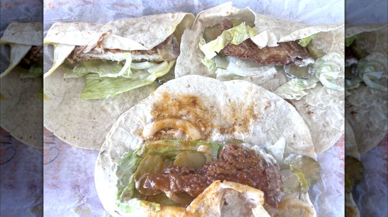 open BK Royal Crispy Wraps