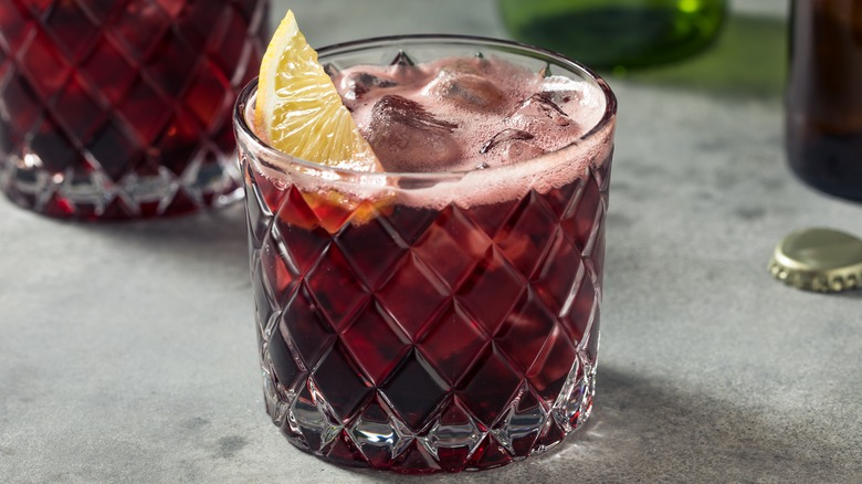 The red wine and coke cocktail