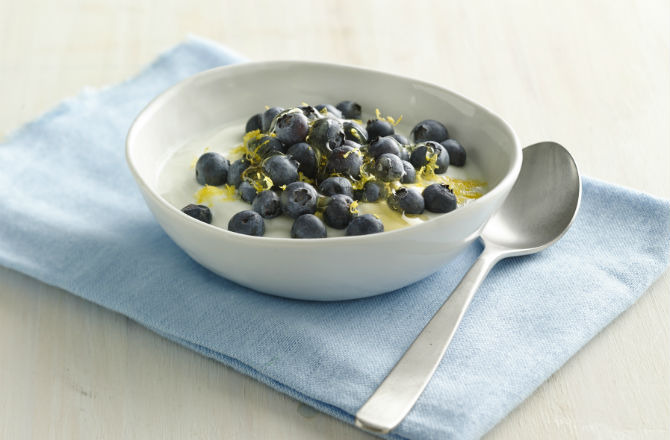Blueberry-Lemon Coconut Yogurt Bowl Recipe