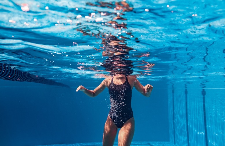 You can't get your period when you're underwater