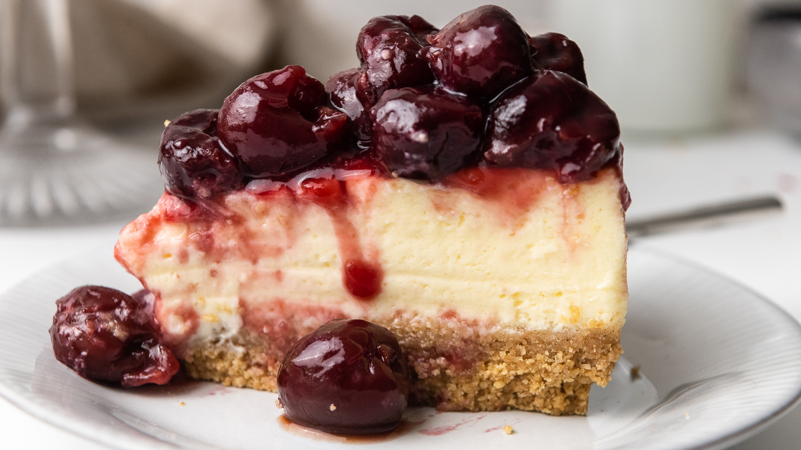 Boozy (Just Slightly) Cherry Cheesecake Recipe