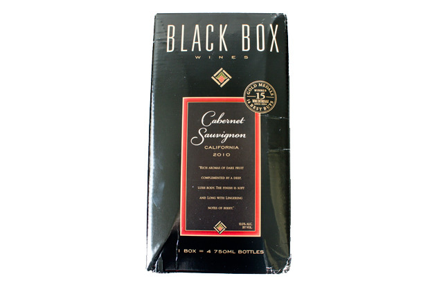 4. Black Box Cabernet Sauvignon, $25 for 3 liters