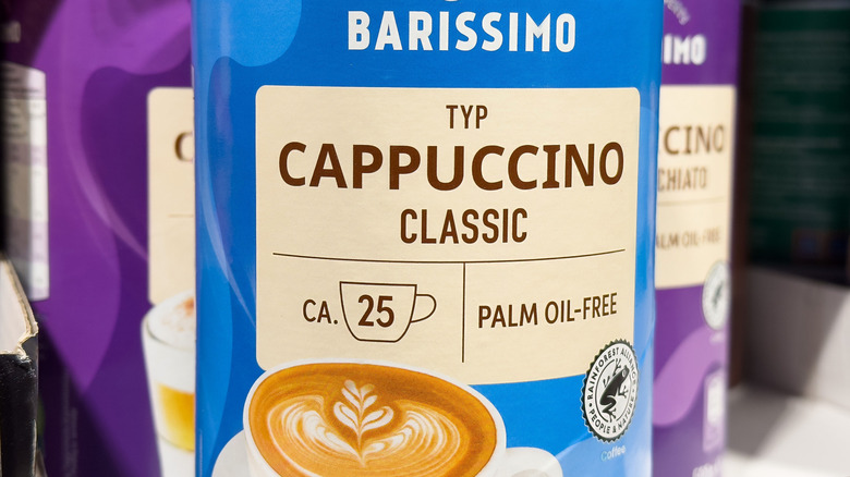 Barissimo coffee on shelf