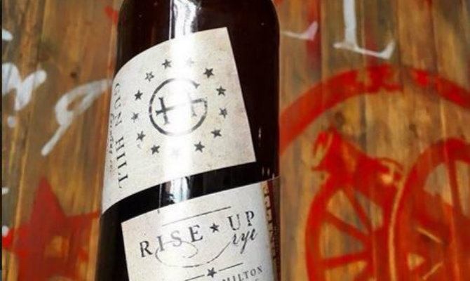 Rise Up Rye Hamilton Beer by Gun Hill Brewing Company