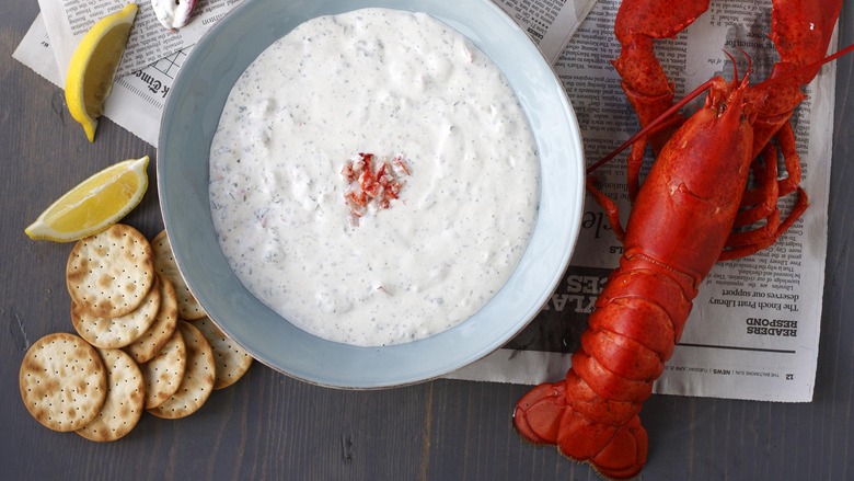 Maine: Lobster and Spinach Dip