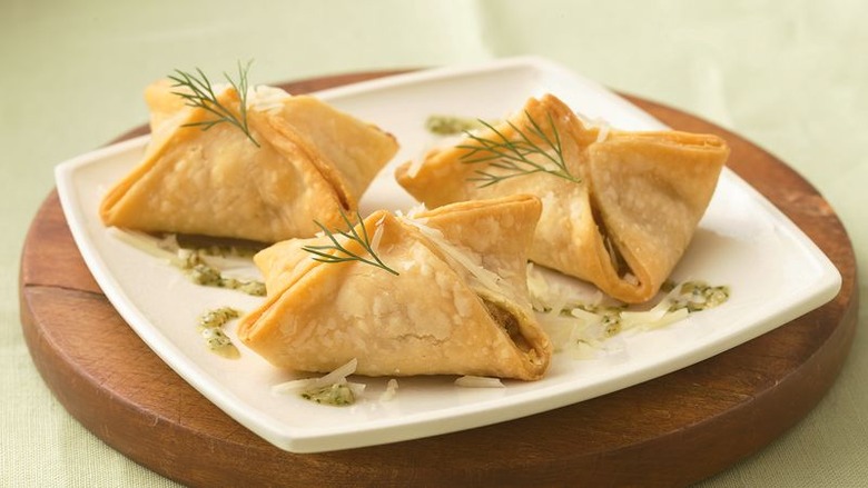 Washington: Salmon Pastries with Dill Pesto