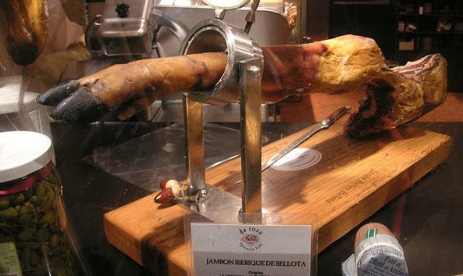 Jamon Iberico leg