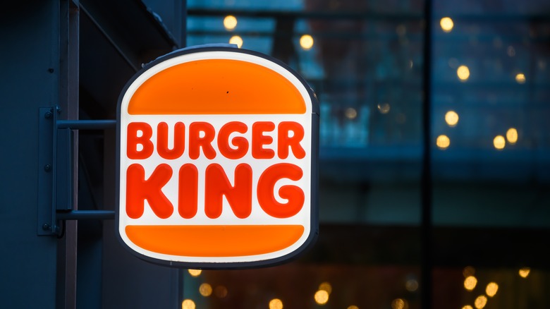 burger king signage