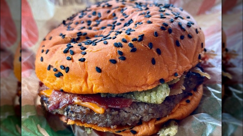 Burger King Ghost Pepper Whopper