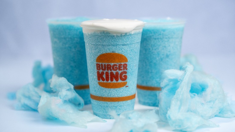 burger king cotton candy drink