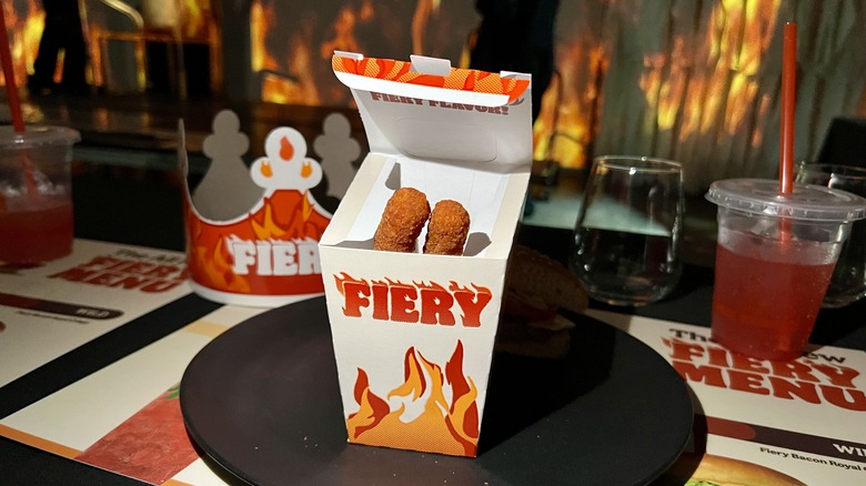 Burger King Fiery Mozzarella Fries