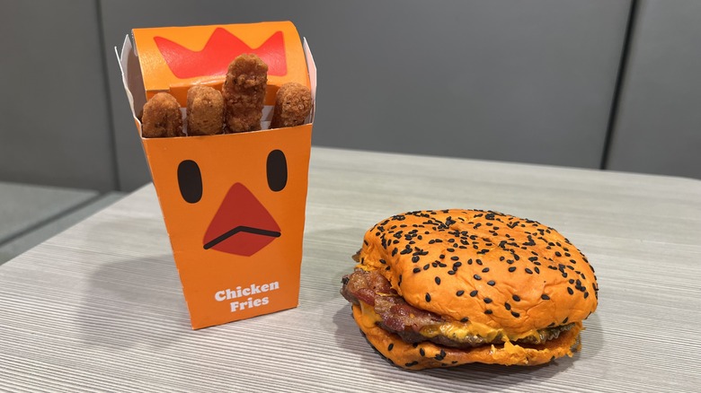 Ghost Pepper Chicken Fries + Whopper