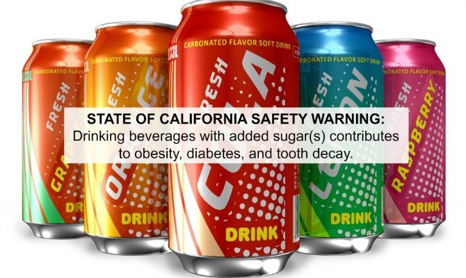 California's Soda Warning Label Bill Dies in Committee