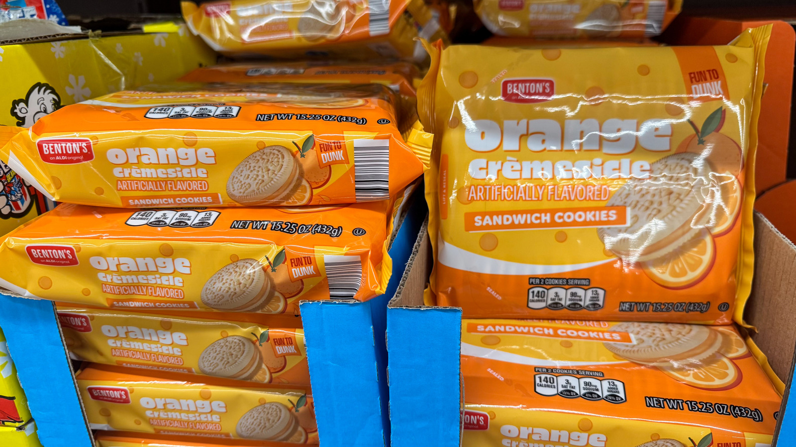 Can Aldi's New Orange Creamsicle Cookies Live Up To The Iconic Flavor Combo?