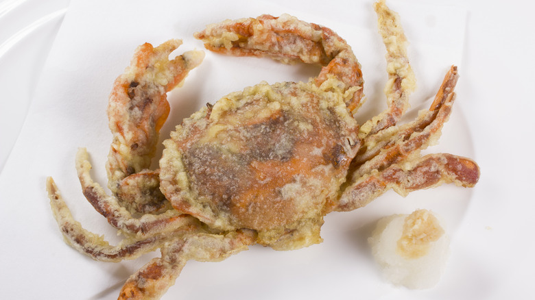 fried soft-shell crab
